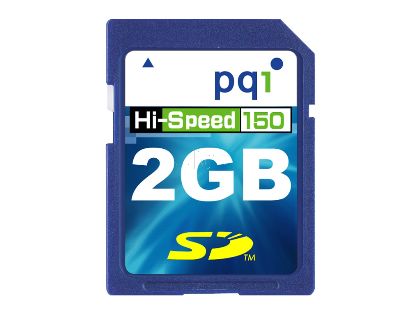 PQI �l��2GB SD 150x�ר��O�T�O�Хd(PQI -2GB150)