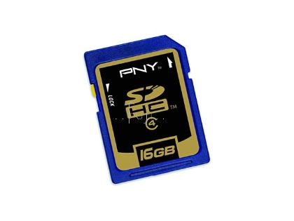 PNY必恩威16GB SDHC Class 4記憶體(終身保固)(P-SDHC16G4-FS)