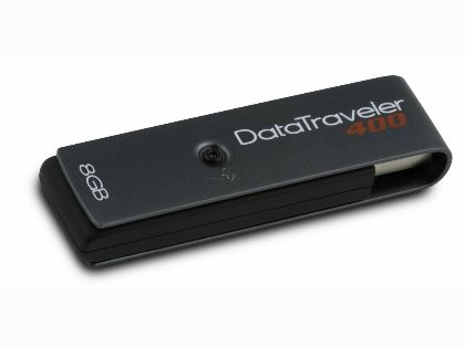 KINGSTON金士頓DT400 8GB隨身碟(MigoSync軟體、密碼保護)(DT400/8GBFE)